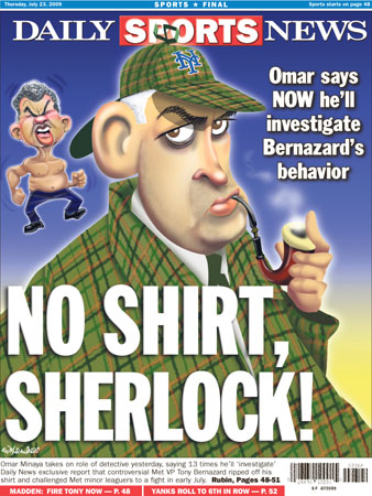 Omar Minaya Sherlock Holmes