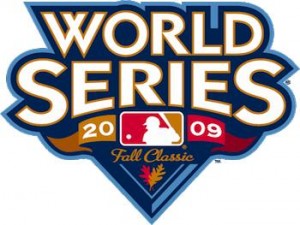 world series logo phillies yankees 2009