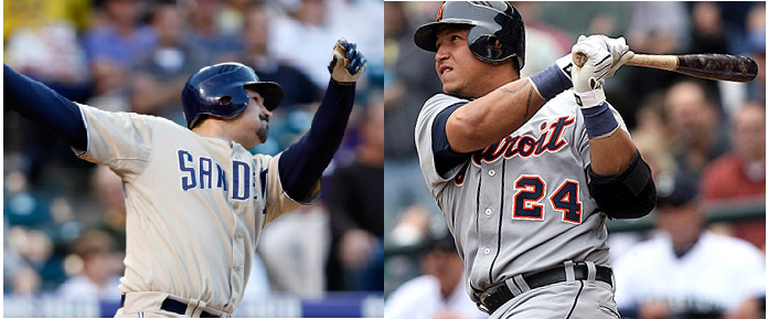 Adrian Gonzalez vs Miguel Cabrera
