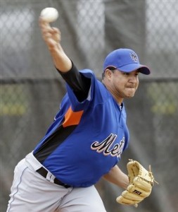 Mets Dessens Spring Baseball