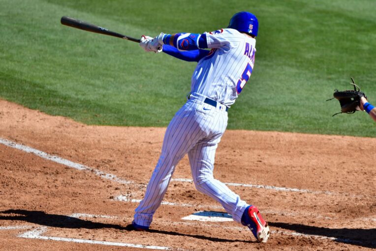 Albert Almora Launches Solo Shot in Spring Debut