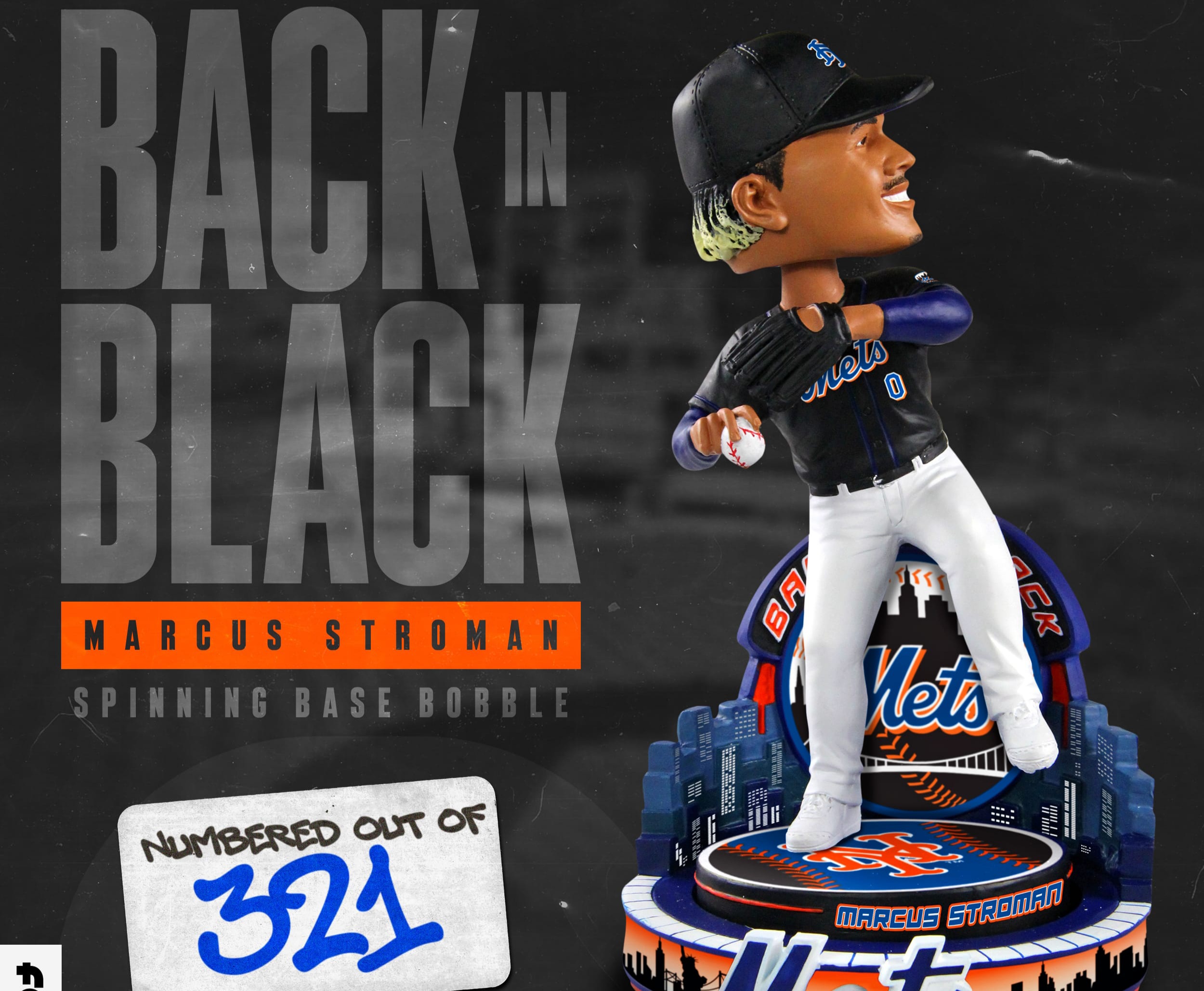 FOCO Releases 2021 Mets Black Jersey Bobbleheads
