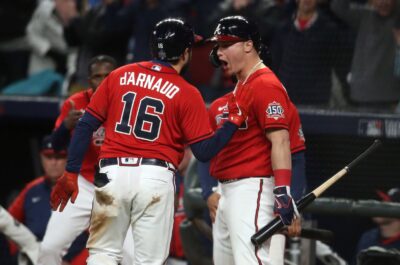 The near-no-no propels the Braves to a 2-0 win in Game 3 and a 2-1 lead in the series