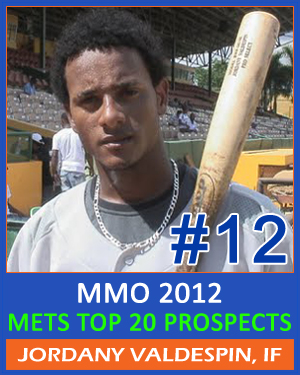 MMO Top 20 Mets Prospects – #12 Jordany Valdespin, INF
