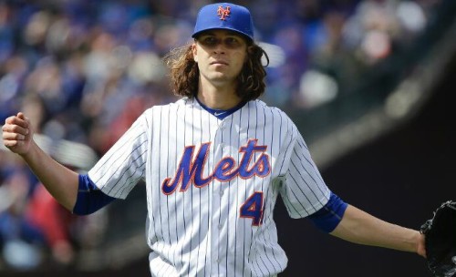 Jacob deGrom Struggled With Control Issues