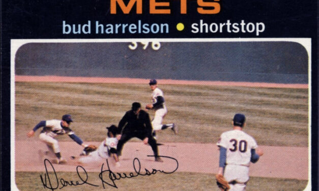 Shoebox Memories: 1971 Topps Bud Harrelson In Action