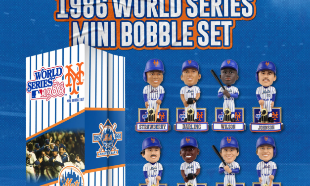 FOCO Releases 1986 New York Mets World Series Mini Bobble Set