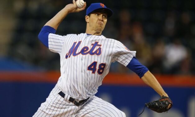 DeGrom Removed From Wednesday’s Game With Hyperextended Right Elbow