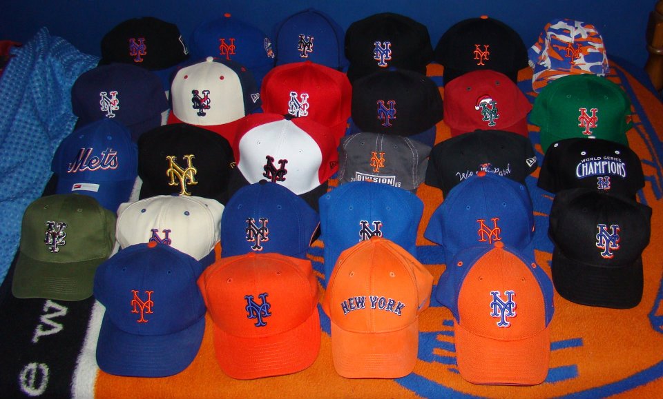 An Amazin’ Collection Of Mets Caps