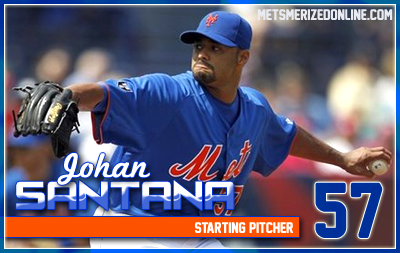 Mets Make It Official, Johan Santana Gets Opening Day Start