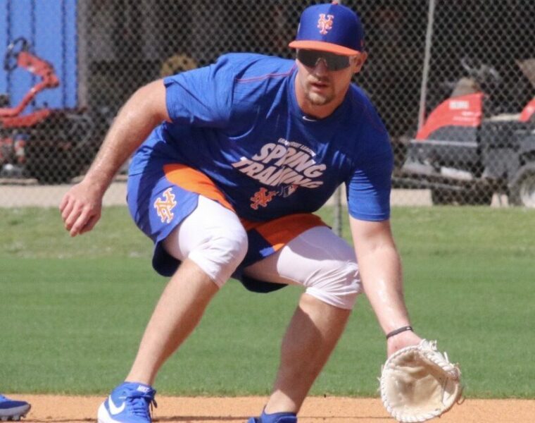 Photos From Port St. Lucie: Alonso Working on Defense