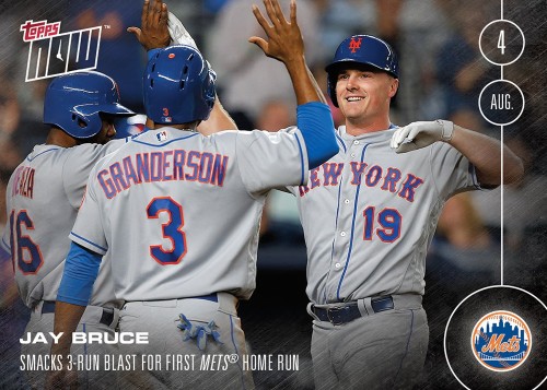 Topps Now: Win A Free Jay Bruce or Bartolo Colon Limited Edition Card
