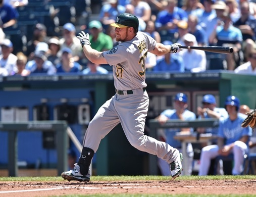 Athletics Trade Brandon Moss to the Indians