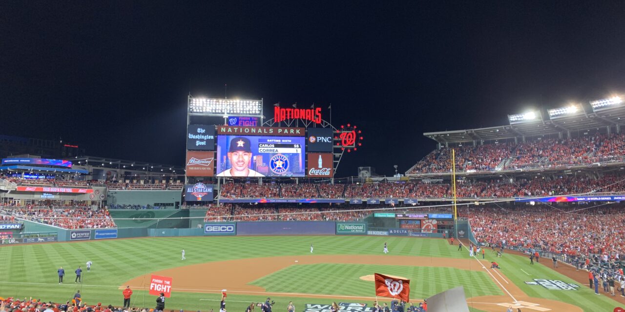 How Life Led Me to the 2019 World Series