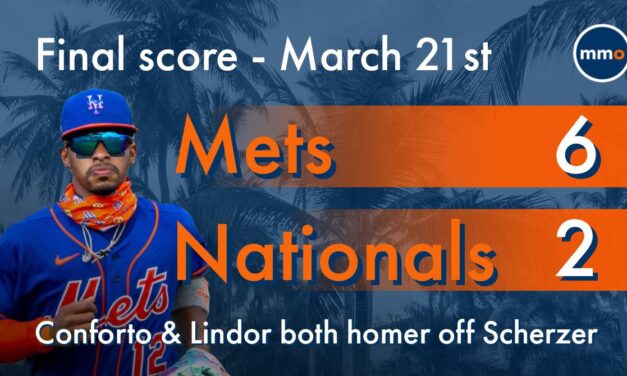DeGrom, Lindor and Conforto Key Mets 6-2 Victory Over Nats
