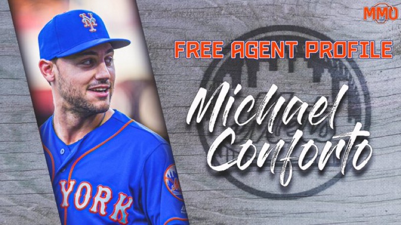 New York Mets Micheal Conforto Jersey Size XL Blue