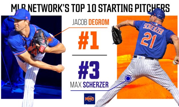 Jacob DeGrom Named MLB Network’s Top Starting Pitcher