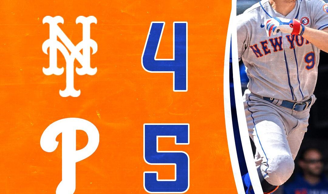 Mets Bullpen Flusters as Mets Drop Series Opener to Phillies