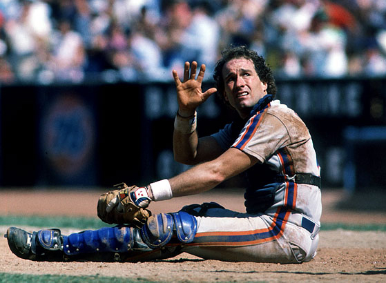 Gary Carter New York Mets 1986 World Series Men's Home White