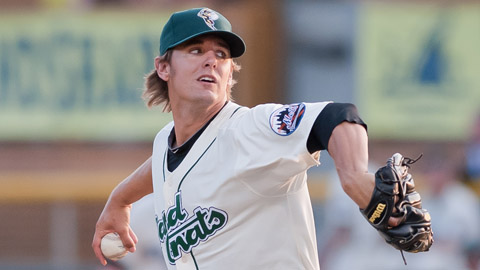 Greg Peavey Named Eastern League Pitcher of the Week