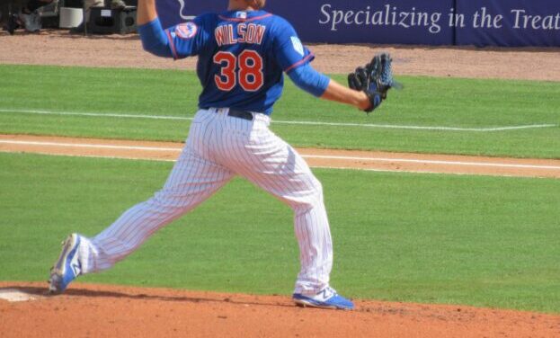 Justin Wilson Throws Off The Mound