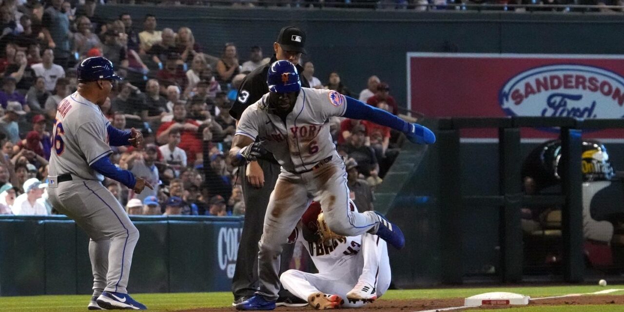 Mets Take Fifth Straight Series; Win 6-2 Over Sloppy Dbacks