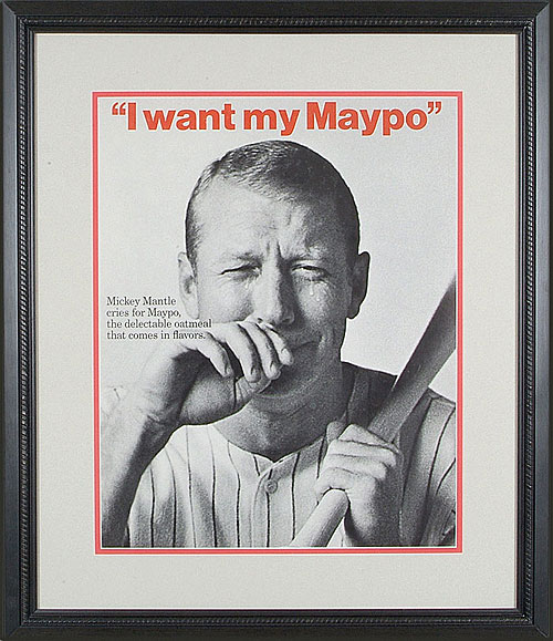 Doug’s Dugout: I Want My Maypo