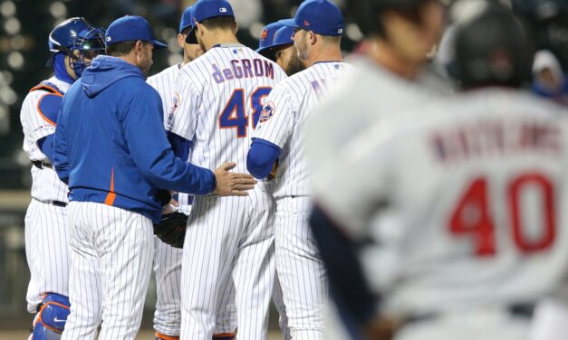 Game Recap: DeGrom Struggles in Damp Loss to Brewers