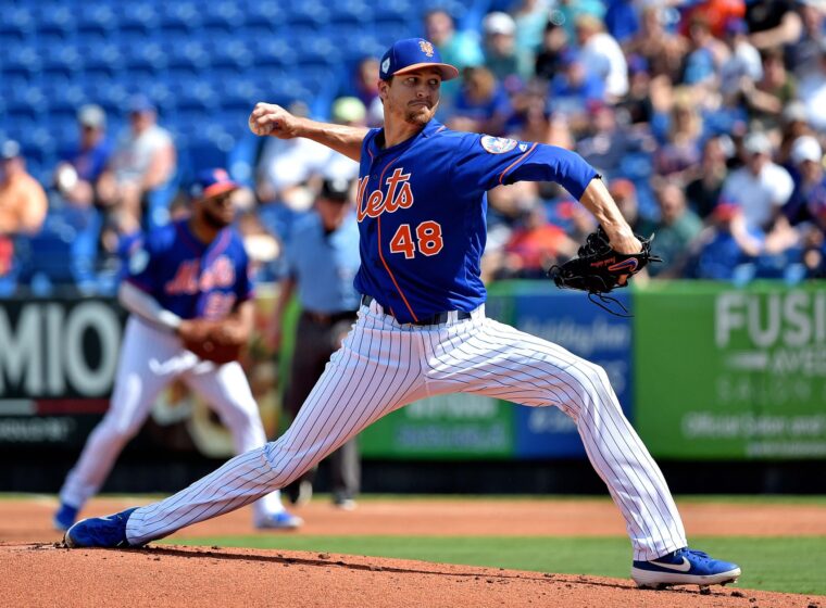 DeGrom Allows Run in Otherwise Exciting First 2019 Appearance