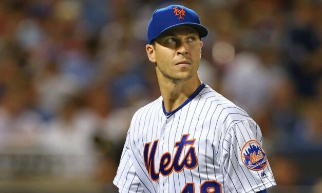 Jacob DeGrom Exits Start with Shoulder Soreness