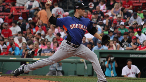 Bisons Starter Collin McHugh Named IL Pitcher Of The Week