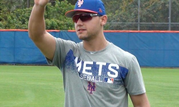 Michael Conforto Took 50 Swings in Batting Practice Today