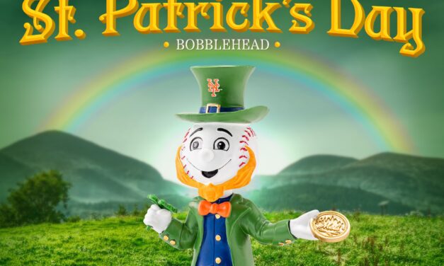 Celebrate St Patrick’s Day With A New Mr. Met Bobblehead