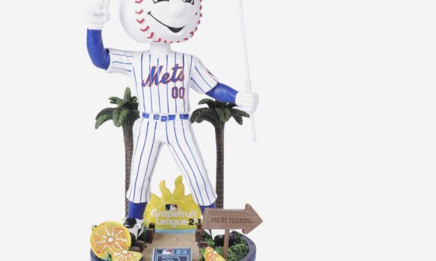 Mr Met New York Mets Thanksgiving Mascot Bobblehead FOCO