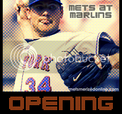 Mets 2011 Opening Day GFX: Dueling Aces!