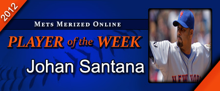MMO Player Of The Week: Johan Santana