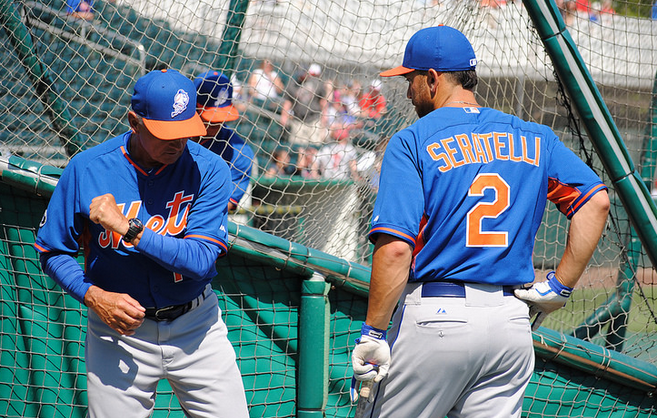 Terry Collins and Anthony Seratelli