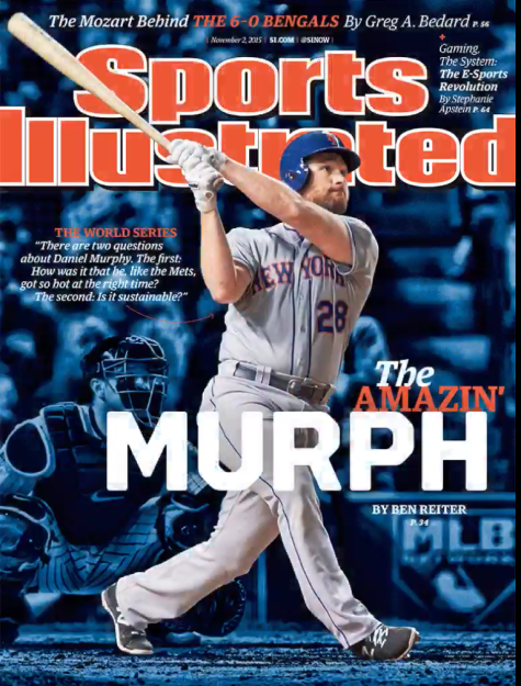 Daniel Murphy On Cover Of Sports Illustrated