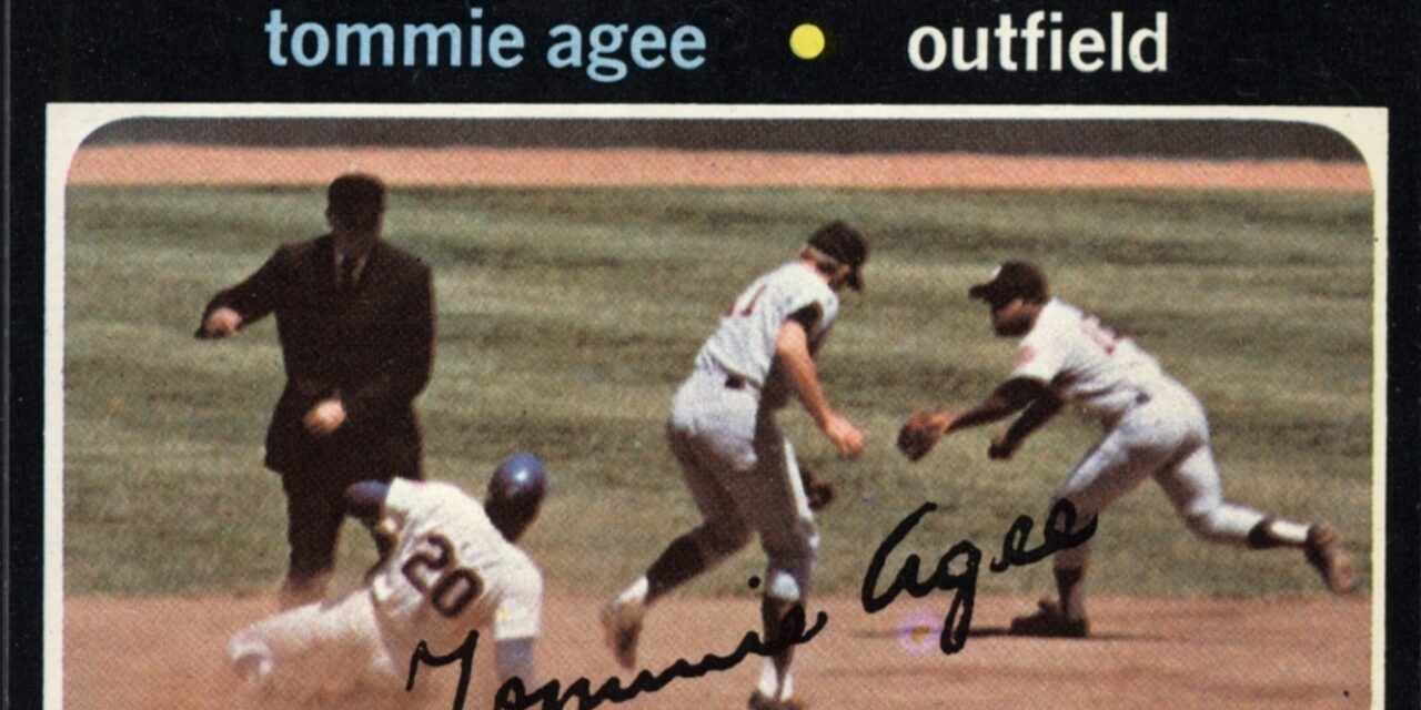 Shoebox Memories: 1971 Topps Tommie Agee