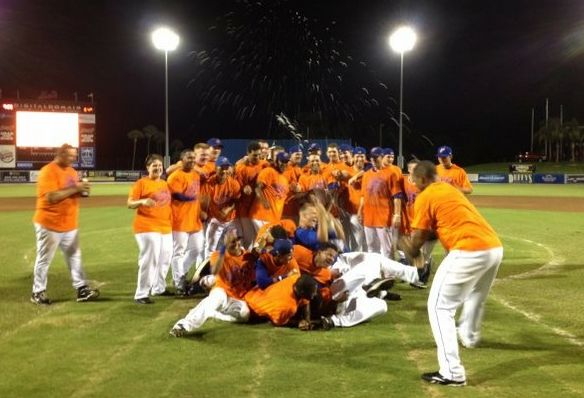 The 2012 First-Half Division Champion: St. Lucie Mets