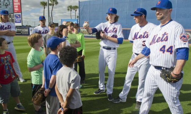 Mets Players And Staff Host Clinic For St. Lucie Special Olympics
