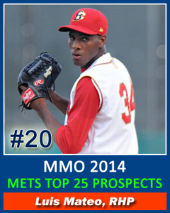 Top 25 Prospects Mateo 20