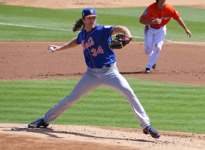 Syndergaard Strikes Out Seven Consecutive to End Outing