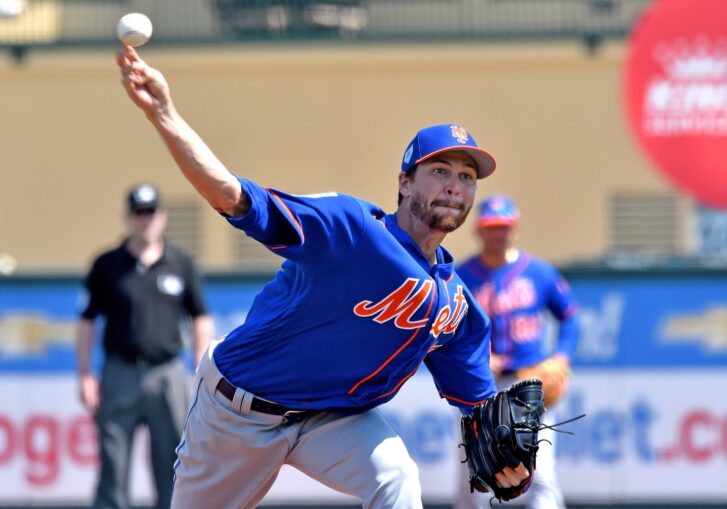 DeGrom Tosses Eighty Pitches in Fourth Spring Start