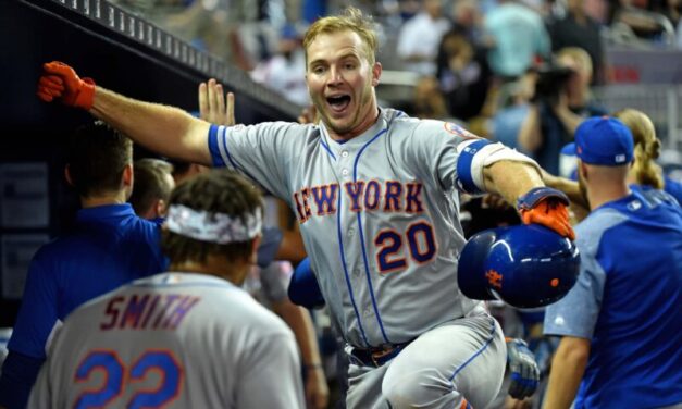 Alonso Crushes First Major League Homer in Mets Victory