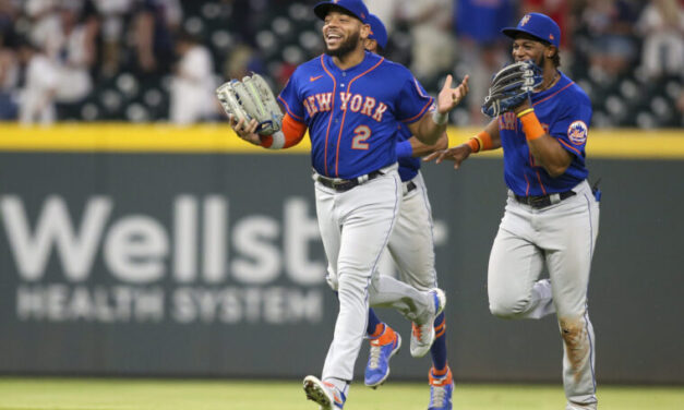 Dominic Smith Making Progress With Defense in Left Field This Season
