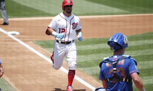 Schwarber Launches Three Dingers as Nationals Capture Series Victory