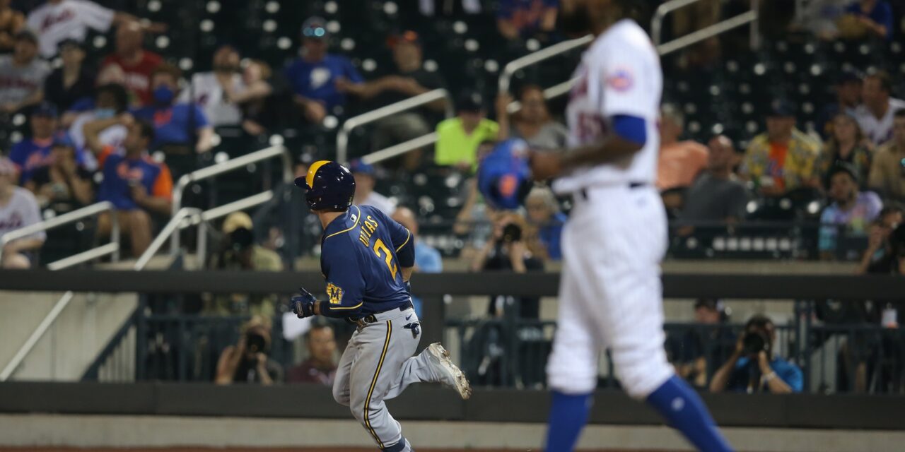 Big Hit Eludes Mets As They Lose To Brewers, 5-0