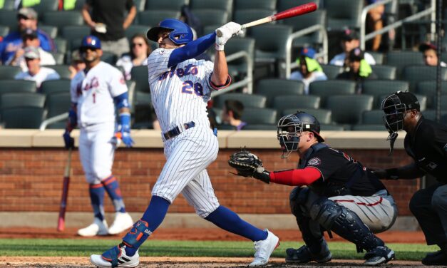 Mets, Down by Three Runs Twice, Comeback to Topple Nats, 8-7, in Opener