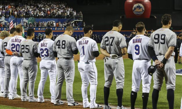 Yanks Top Mets 8-7 on a Night of Remembrance and Hope